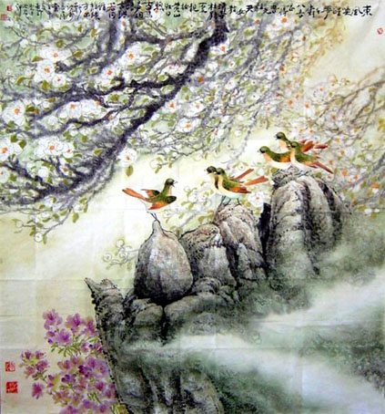 春暖桃花坞 138X138