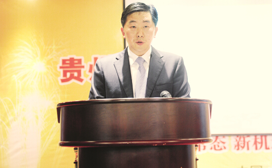 ●茅台集团总经理助理、茅台技开公司董事长李明灿讲话