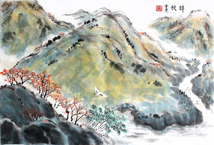 醉秋68x46cm