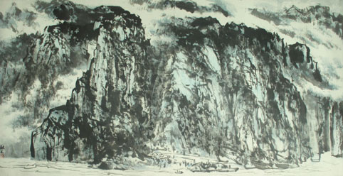 心若潮起山作龙行