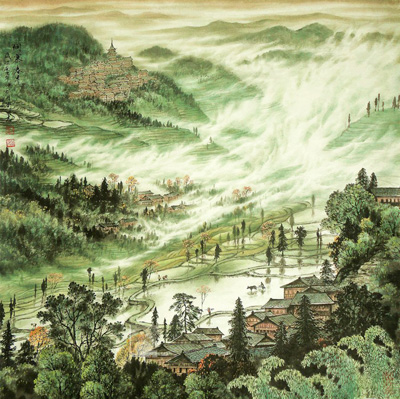 侗寨春早