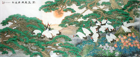 紫气东来 324CMX133CM