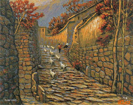 山村小景