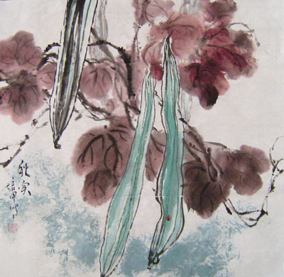 《秋实》规格：68×68cm