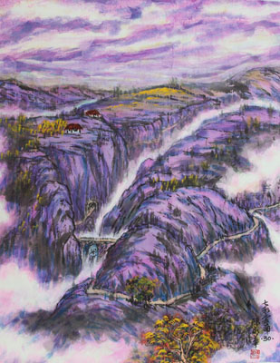 陈永华作品3 七彩云南之30（60cmx45cm）