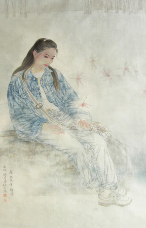 《缘》136cmx175cm 2004年