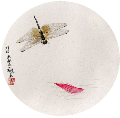 昆虫记之蜻蜓33cmx33cm 2012年