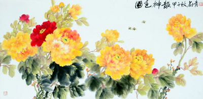 国色神韵68X136cm