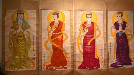 四川女画家胥薇纽约国际艺术博览会参展画作之二