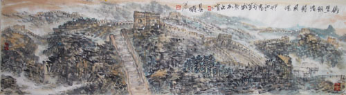 《铁壁铜墙铸国魂》45X180