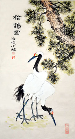 松鹤图