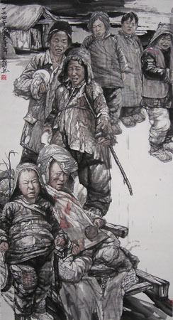 一九四二血色童年180cmＸ96cm