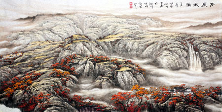 高原秋深 2015-04-06 （八尺整张）