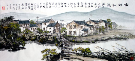 古村初秋 油沐上村是广西富川瑶族自治县最古老村落之一，地处湘、桂、粤三省交界的都庞、萌诸两岭余脉之间， 山水秀丽，风情浓郁。闻名遐迩。