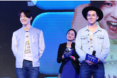 南太铉、宋闵浩代言真维斯 演绎青春新时尚