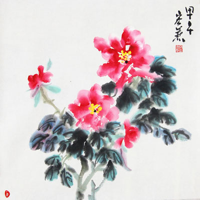 天香 2014年7月 70x70cm