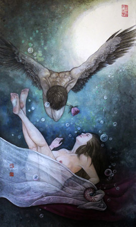 胡少春作品《玫瑰之梦》