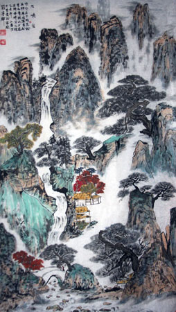 《大峡谷》180cmx97cm