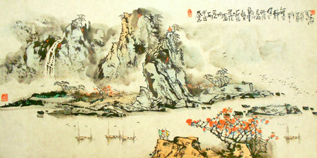 春山伴侣图