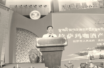 ●中共拉萨市委常务副书记龙志刚致辞