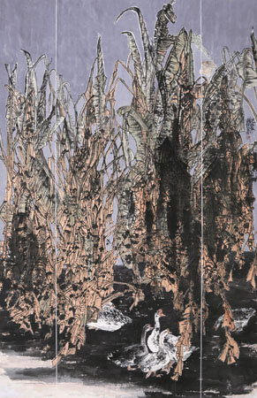 《家园》入围国展“水墨彭城”