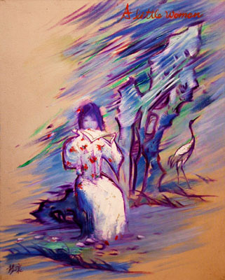 赵龙骧作品：一个小女人