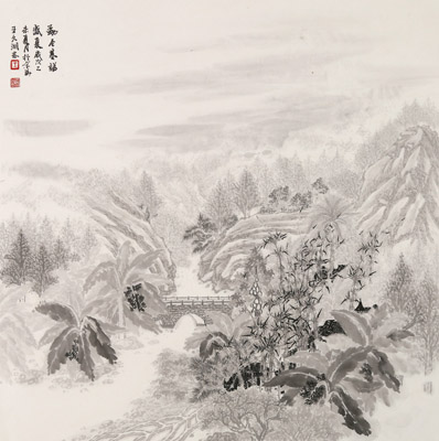 勐仑基诺盛夏图70X70cm