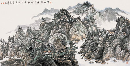 高山流水千古幽