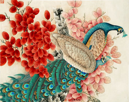 秋色红叶120x93cm