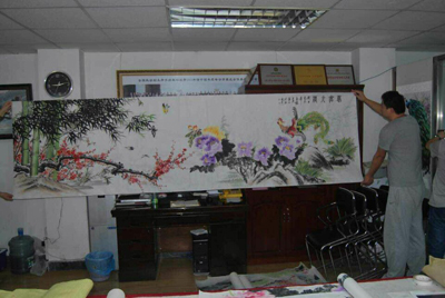 著名画家冉凤岭先生受邀参加山东老子文化论坛筹备会暨老君庙大会