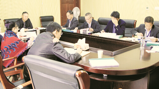 ●参会人员认真分析战略规划