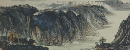 汩江清晖 240cmX90cm