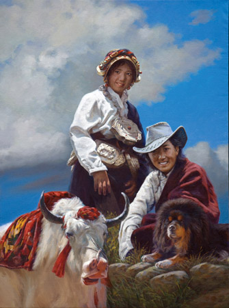 徐俊卿《如意生活》97x130cm