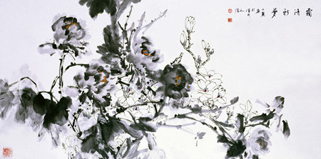 霜清新梦138x68cm
