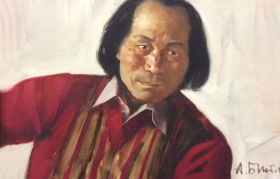 1.蒋征先生像，由俄罗斯列宾美术学院院士亚历山大·依维诺奇·贝斯特洛夫画