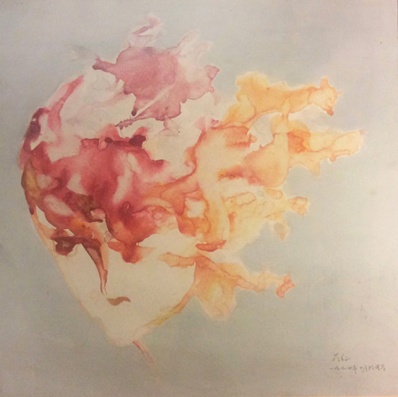 3.世界独创旋转绘画《少年贝多芬》（47·5X45·5cm 1994年作）