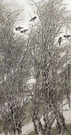 林羽图(第二届世界华人华侨美术书法展佳作作品）