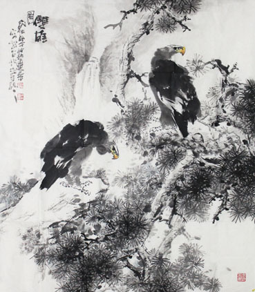 双鹰图