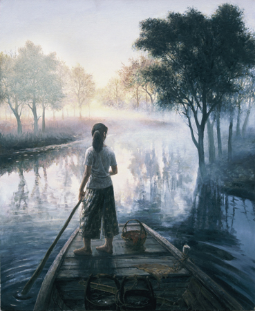 晨曦 1999年 120x90cm