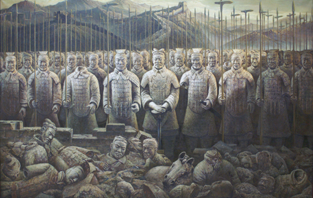 死生之地 225X140cm