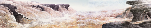 黄河颂1000x200cm