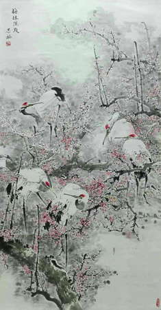 叶思裕作品3 《梅林深处》 六尺