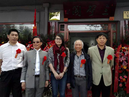 当代“文诗书画印”名家杜新元三声阁工作室在北京琉璃厂开业