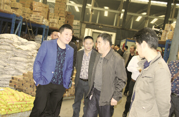 广元万贯项目、广元五交化协会商家赴山西新绛县海泉集团考察纪实