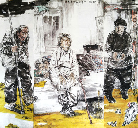 《乡愁》196X180cm