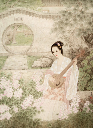 芳菲菲兮袭予118X90cm