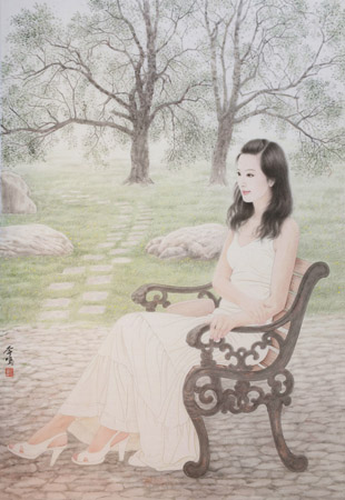 惠风畅和94X65cm