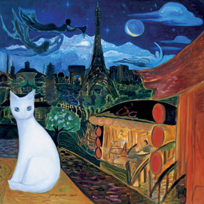 月圆十分 120x120cm 2005年