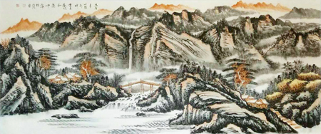 赵明德作品1 240X100cm