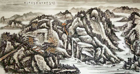 赵明德作品3 180X90cm